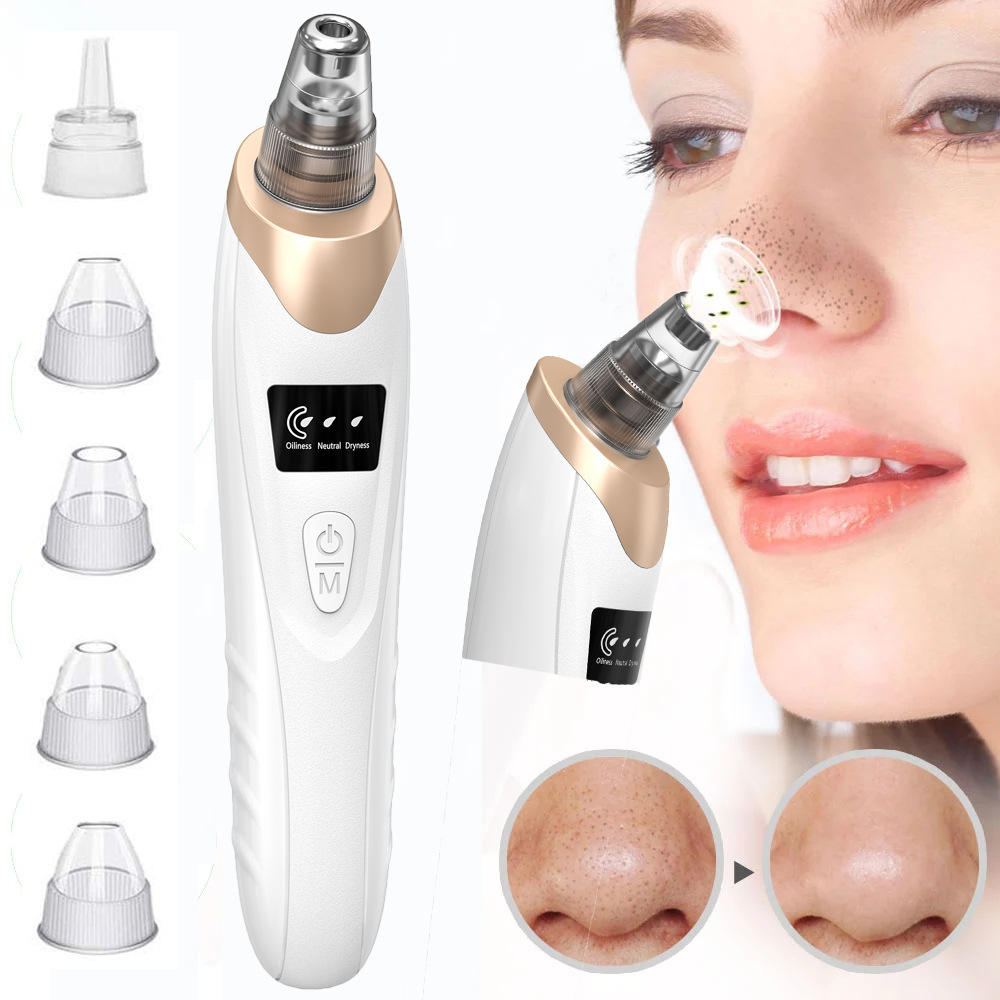 Vacuum Blackhead Remover Moisture Facial Suction Blackheads Black Spots Blackheads Removal Deep Cleansing Tools